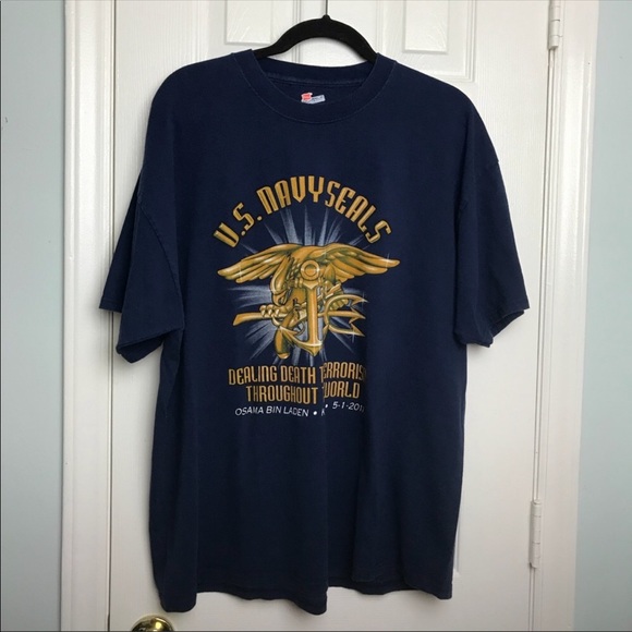 Hanes Other - Hanes US Navy SEALS T-Shirt. Size XL